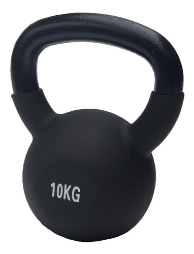 Pesa Rusa Kettlebell 10kg Fundicion Engomada Gimnasio