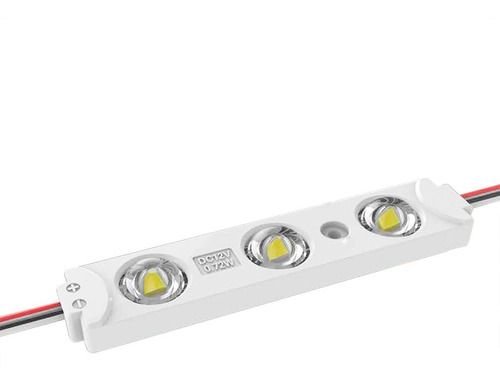 Caluga Led Smd 2835 Modulo 3 Leds 12v 0.72w Exterior Ip65