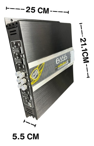 Dbhur4120 Amplificador Db Bass Huracan4120 1800w 4 Canales