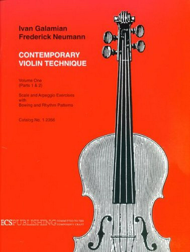 Técnica De Violín Contemporánea, Volumen 1: Ejercicios De Es