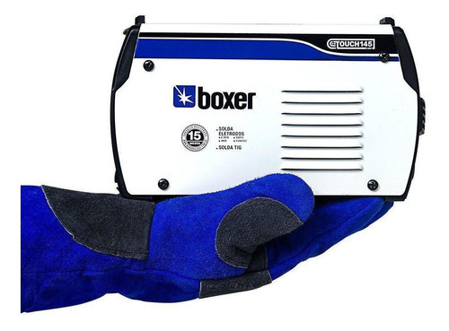 Maquina Solda Inversora Touch 145 Boxer Portatil 220v