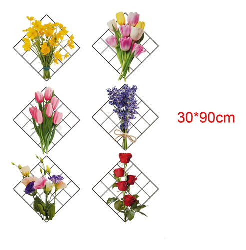 2 Paquete De 2-6 Pegatinas De Pared De Rejilla, 30cmx90cm