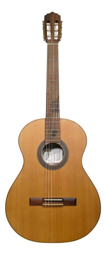 Guitarra Criolla Fonseca 50m Mate C/ Funda Color Natural Mate