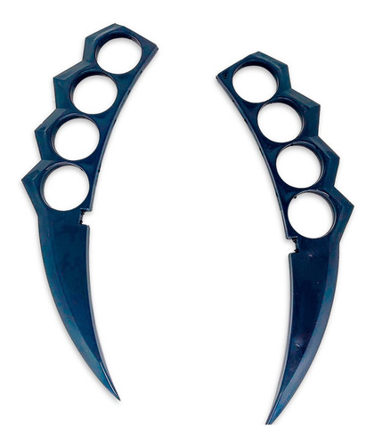 Imagem 1 de 3 de Kit Kunai Facas Gemeas Naruto - Asuma