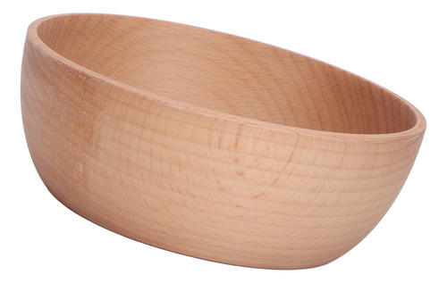 Cuenco Redondo De Madera De Haya Para Uso Doméstico Para Ser