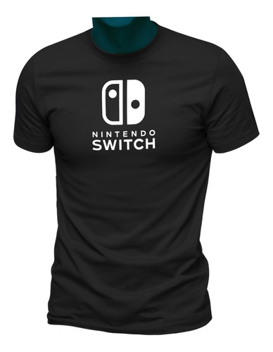 Playera Gamer Logo Nintendo Switch 3ds