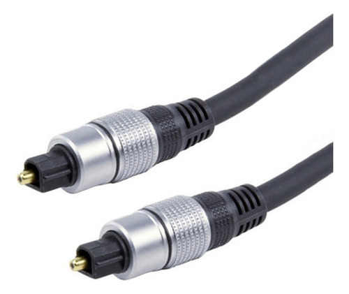 Cable Fibra Optica Digital Toslink Plug 1,50 Mts Premium