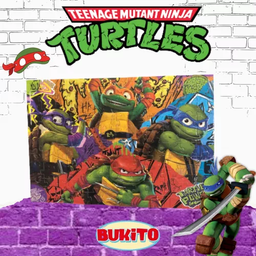 Rompecabezas Puzzle Tapimovil Tortugas Ninjas 120p Full