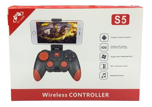 Control Gamer Wy Bluetooth S5