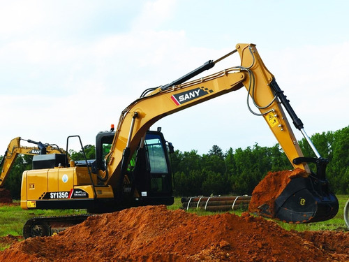 Excavadora Sany Sy135c (15 Toneladas), Desde