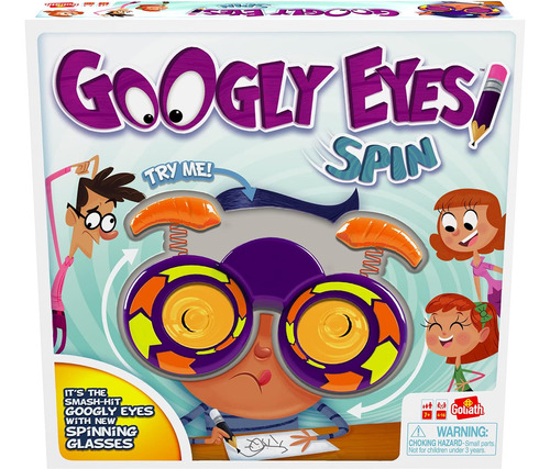 Juego De Mesa Googly Eyes Spin/familiar