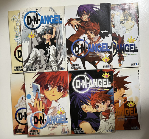 Manga D.n.angel Tomos 1 Al 10 Ivrea (Usado)