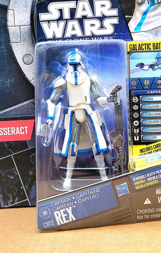 Rex Star Wars 3.75 Black Series Vintage Clone Wars Captain (Usado)