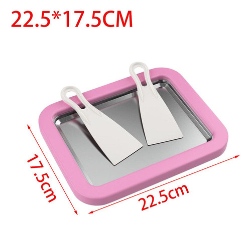 Ice Cream Roll Maker Placa Fría Instantánea Para