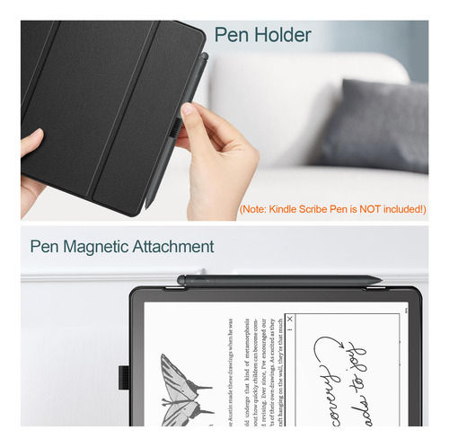 Funda Fintie Trifold Para Kindle Scribe 10.2 2024/2022, Colo