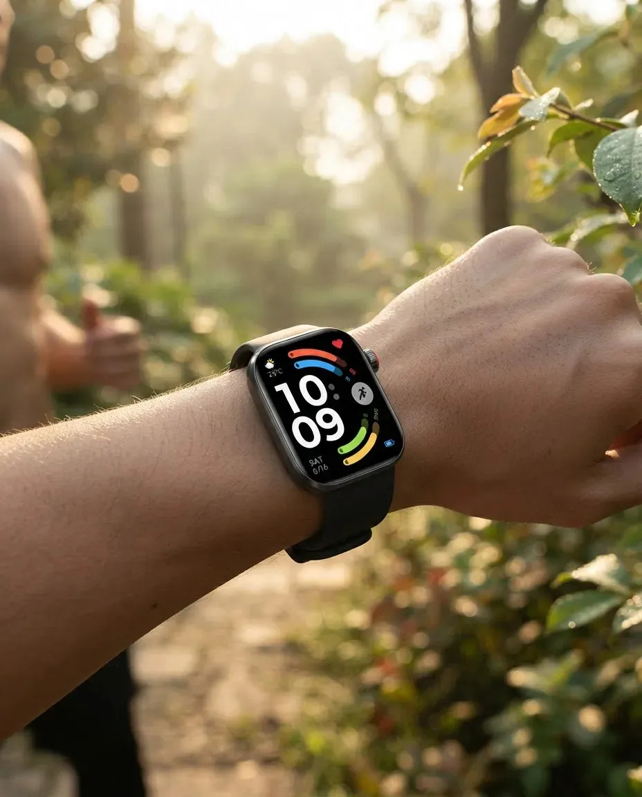 Smartwatch Xiaomi Redmi Watch 6 GPS Tela AMOLED 2,07" Preto Mesh