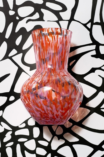 Jarrón Grande De Cristal Por Diane Von Furstenberg