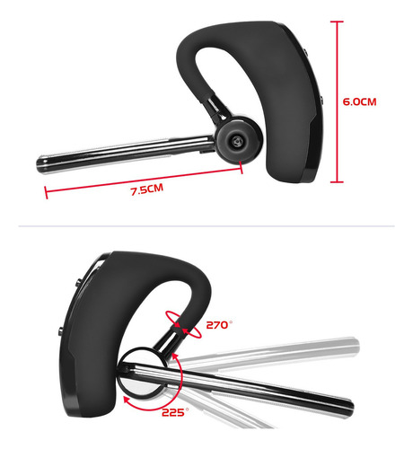 Audífonos De Radio Bidireccionales Walkie Talkie Audífonos P