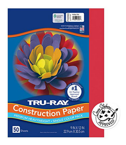 Tru-ray Peso Pesado De Papel De Construcción, La Red De Vaca