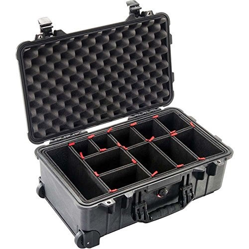 Pelican 1510tp Carry On Case With Trekpak Divider Foam Ins