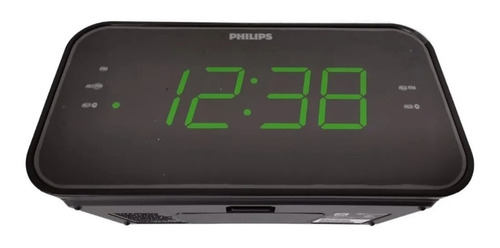 Reloj Pantalla Digital Despertador Doble Alarma Radio Fm 