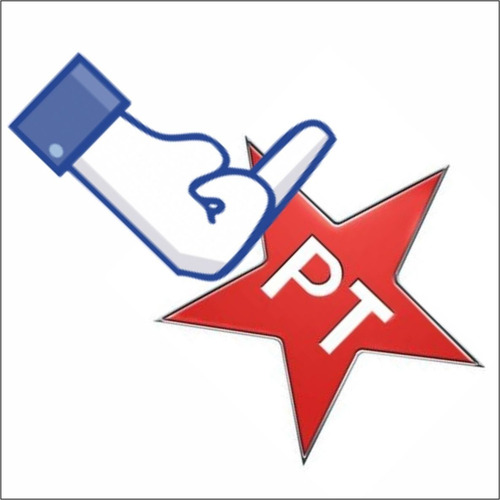 Imagem 6 de 10 de 20 Stikers Pró Bolsonaro - Adesivos 10x10cm