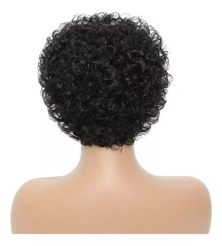 Firefly B Peruca De Natural Cabelo Humano Pixie Curly Lace