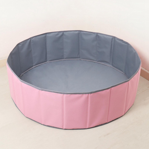 Nuevo Piscina De Bolas Ocean Plegable Rosa 100cm X H30cm