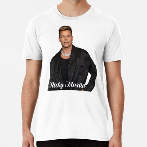 Remera Ricky Martin, Cantante De Ricky Martin Algodon Premiu