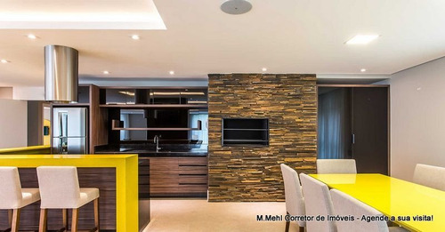 Imagem 10 de 30 de Cobertura Com 3 Dormitórios À Venda Com 416.12m² Por R$ 3.066.000,00 No Bairro Ecoville - Curitiba / Pr - M2ec-ewrc