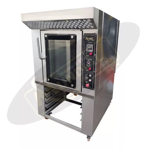 Horno rotativo 6 bandejas acero inoxidable – Equipamiento Gastronómico  Acerosur