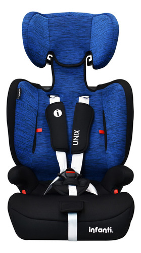 Autoasiento Infanti Unix Grupo 1, 2, 3 Convertible A Booster Color Azul
