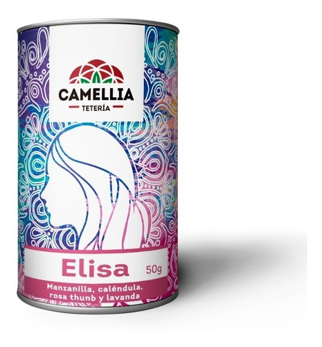 Elisa (pétalos De Rosa, Lavanda, Manzanilla Y Caléndula