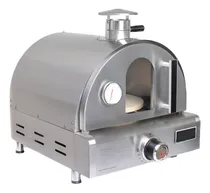 Comprar Horno De Pizza Acero Inoxidable A Gas + Piedra Para Pizza