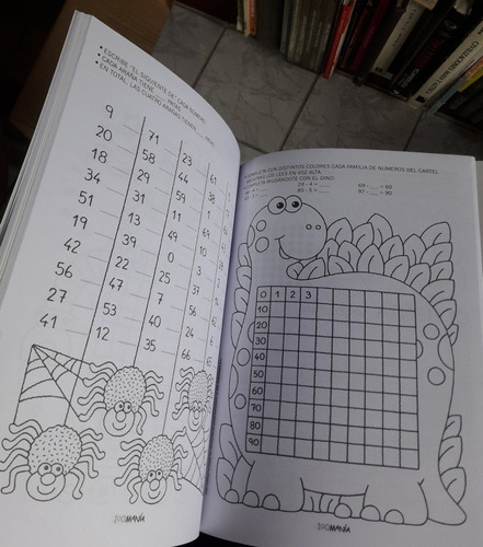100 Manía Los Números Del 0 Al 100 Kel *