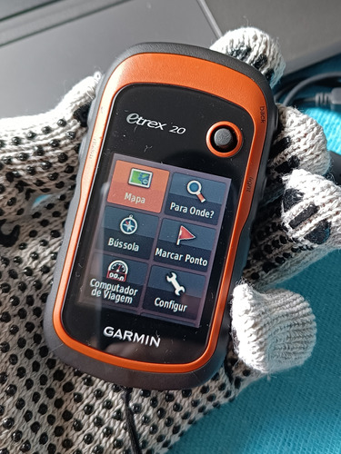 Gps Garmin Etrex 20 Completo Com Garantia Semi-novo