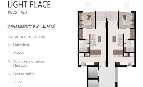 Imagen 2 de 9 de Inversores!!! Deptos. Pozo Light Place - 49 E10 Y 11 - La Plata