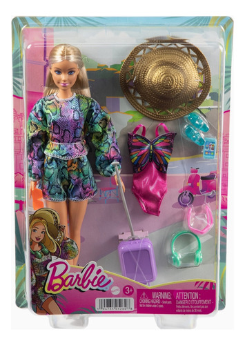 Barbie Viaje De Verano, Barbie Viajera Em