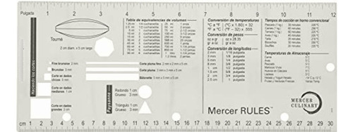 Mercer Culinary Mercer Rules Spanish Version Culinary Tool