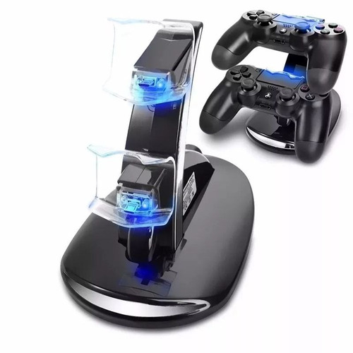 Cargador Doble Gamepad Ps4 Fd-973