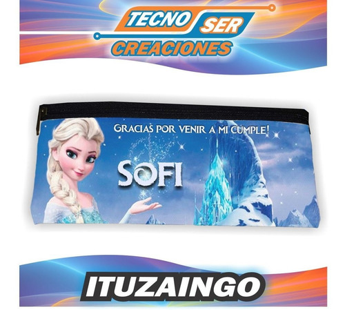 Cartucheras Kitty Impresa 2 Caras Personalizadas Souvenir