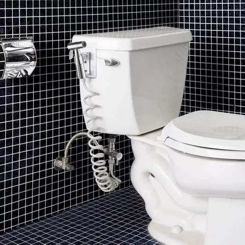 Juego De 4 Pcs Completo Llave Bidet Ducha Arabe Para Wc Cuotas