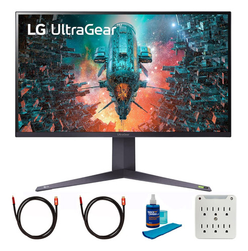 LG Ultragear Uhd Nano Ips Monitor Atw Ms Hz G-sync Cable Pie