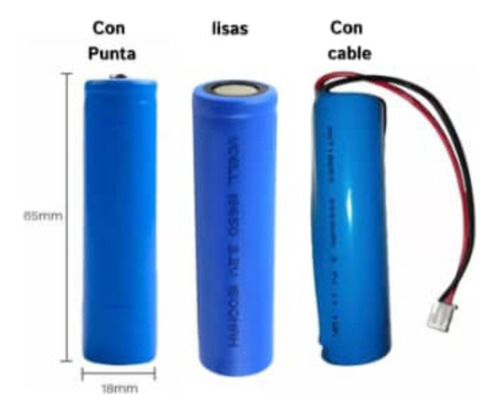 Batería Recargable 18650 3.7v 3000mah Batería De Litio 