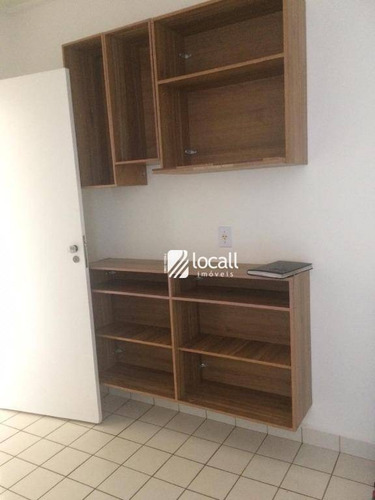 Imagem 10 de 12 de Apartamento Com 2 Dormitórios Para Alugar, 68 M² Por R$ 1.250,00/mês - Jardim Francisco Fernandes - São José Do Rio Preto/sp - Ap1944