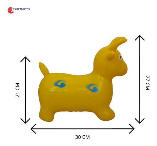 Mini Tourinho Upa Upa 30cm Infantil Pula Pula C/ Inmetro