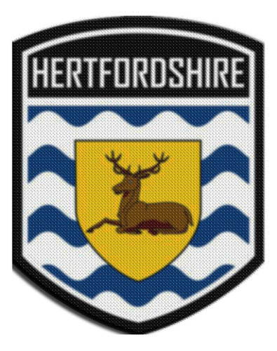 Parche Termoadhesivo Emblema Inglaterra Hertfordshire