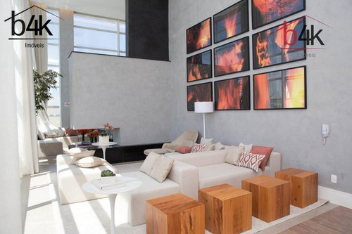 Apartamento Mobiliado Para Locação No Home Design Brooklin. Rua Professor José Leite E Oiticica, 434. - Ap4792