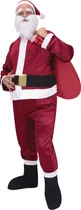Comprar Traje De Santa Claus Navideño Papá Noel Disfraz De Santa Claus Fiesta Navideña