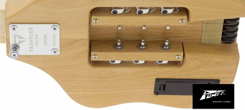 Imagen 6 de 10 de Guitarra De Viaje Electroacústica Traveler Escs Nat